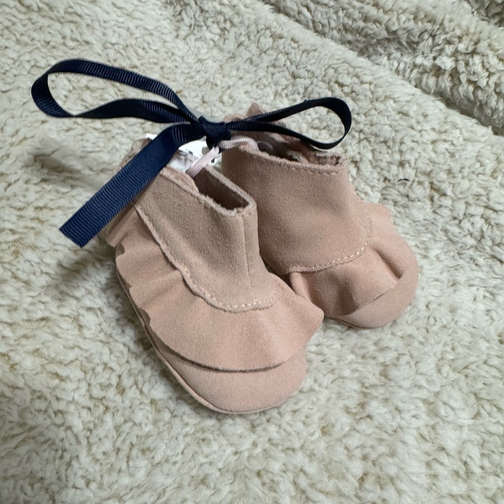 Janie and Jack Crib Shoes